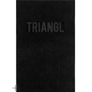 Triangl PALMA black Extra Large beach Towel